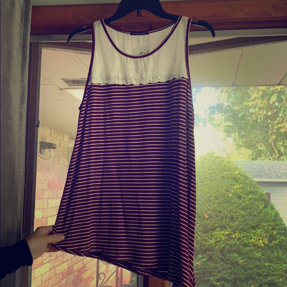 Asymmetrical knot tank